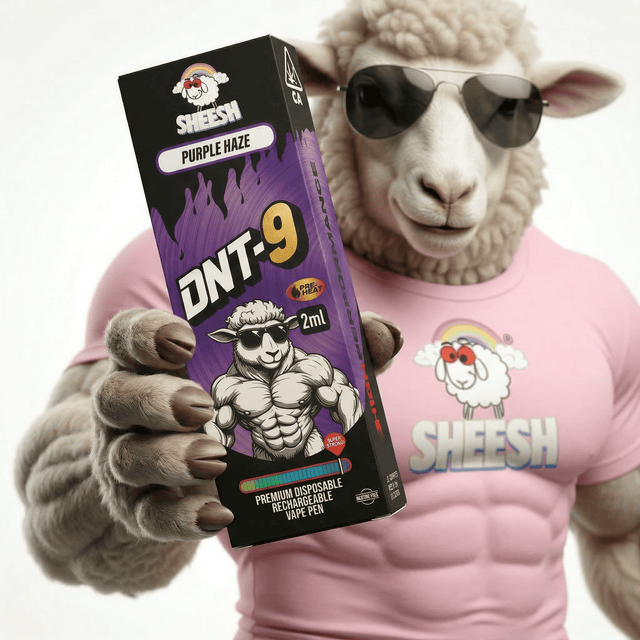 SHEESH - DNT9 Vape - Purple Haze - 2ml