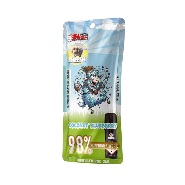SHEESH - Superior Pod - Coconut Blueberry - 2ml Pod