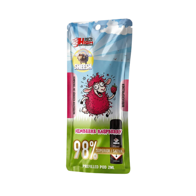SHEESH - Superior Pod - Himbeere Raspberry - 2ml Pod