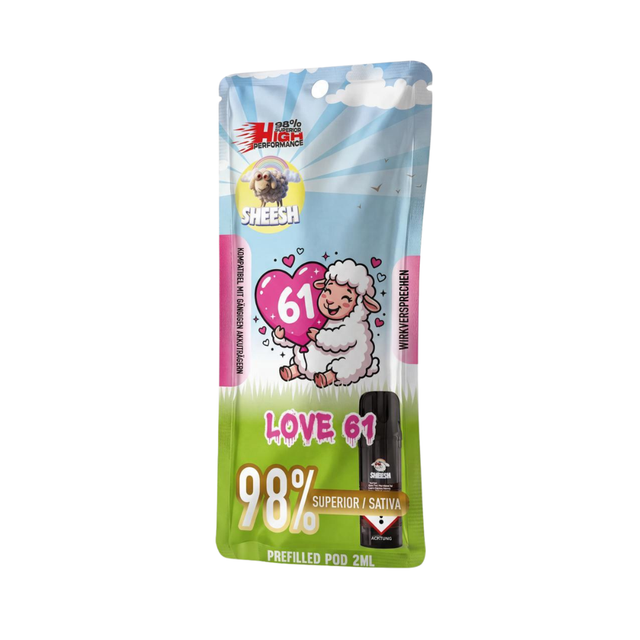SHEESH - Superior Pod - Love 61 - 2ml Pod