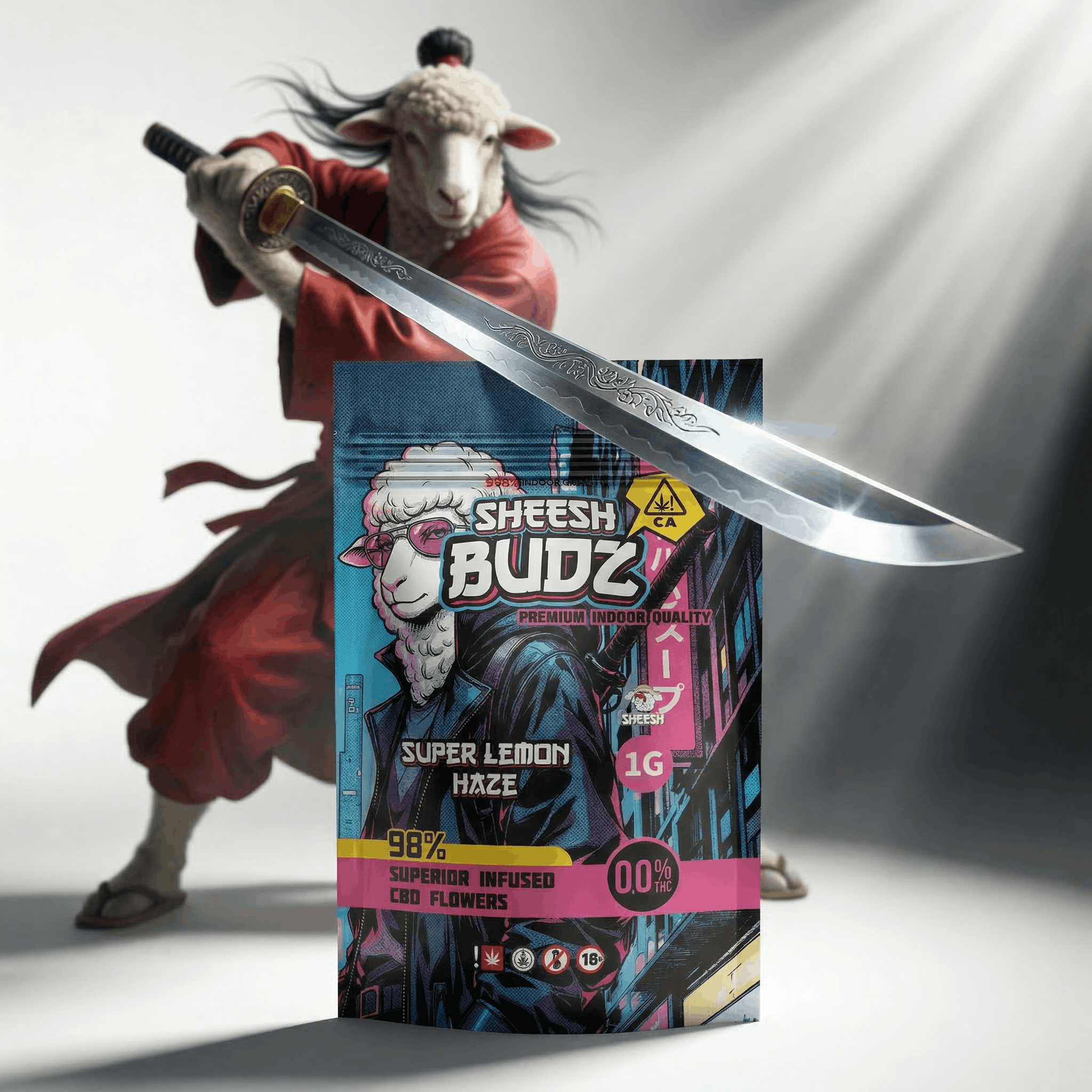 SHEESH BUDZ - CBD Blüten - Durban Gelato - 1g