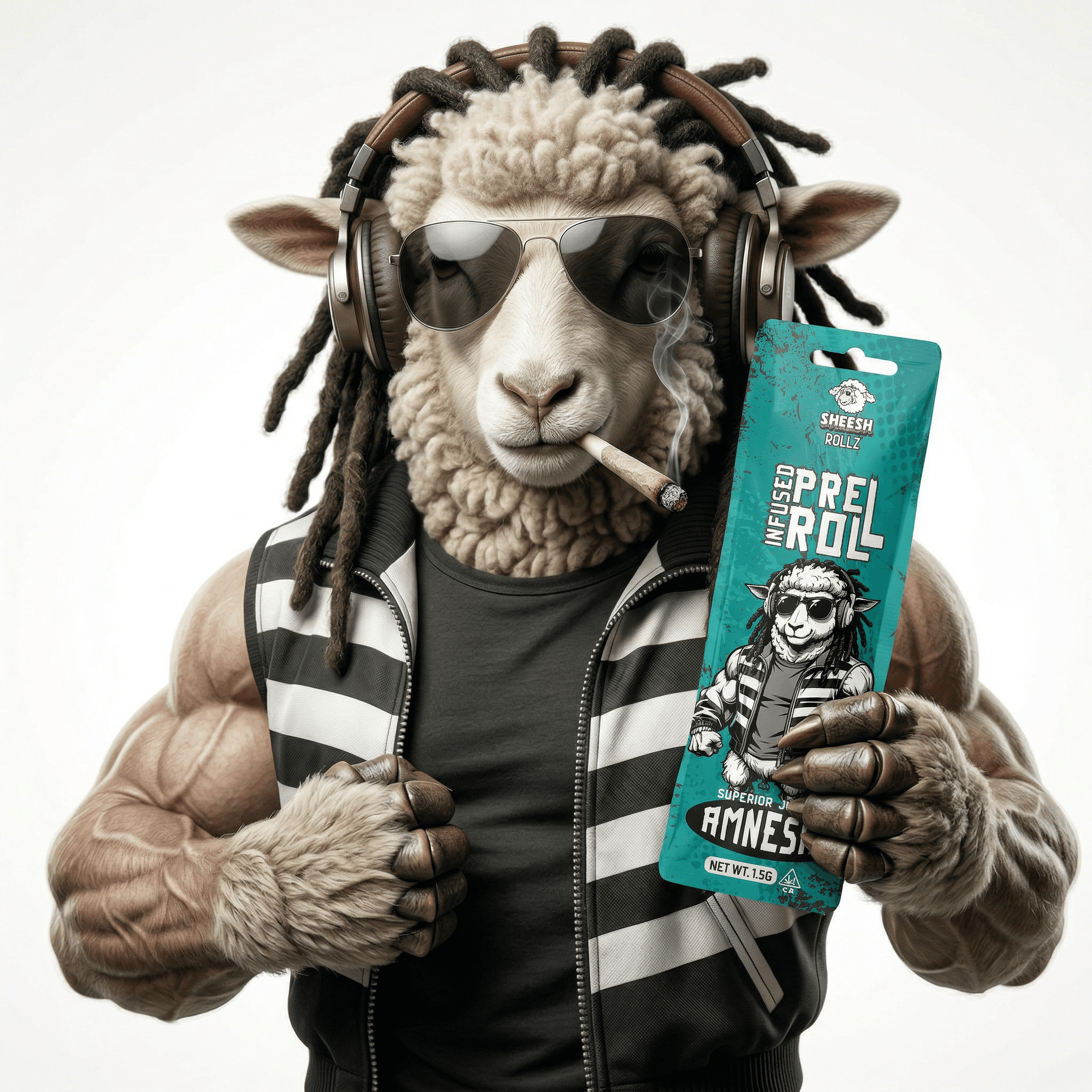 SHEESH Rollz - Amnesia - 1,5g Pre Roll