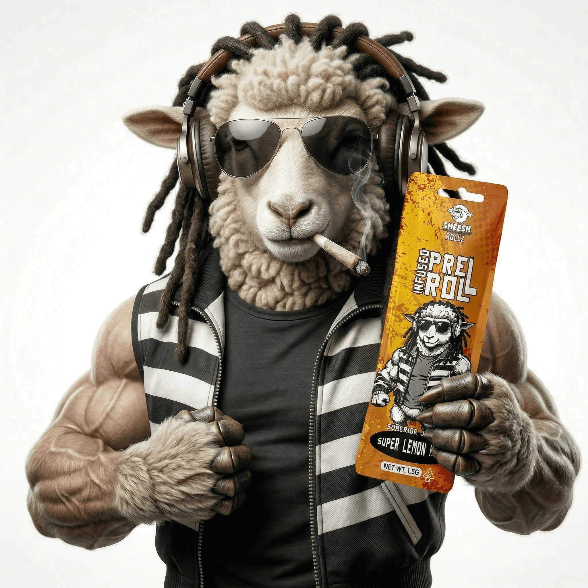 SHEESH Rollz - Super Lemon Haze - 1,5g Pre Roll