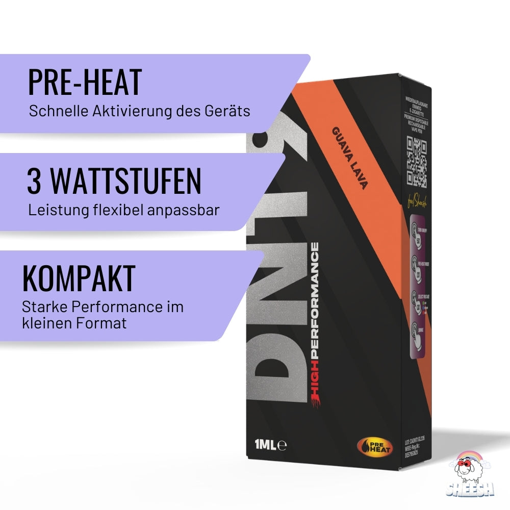 DNT-9 Vape - Guava Lava - 1ml