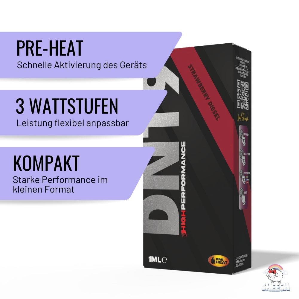 High Performance DNT-9 - Strawberry Diesel - 1ml