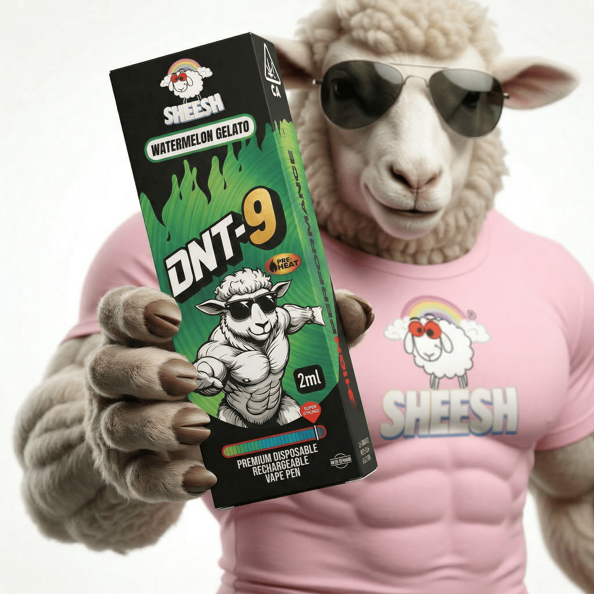 SHEESH - DNT9 - Watermelon Gelato - 2ml