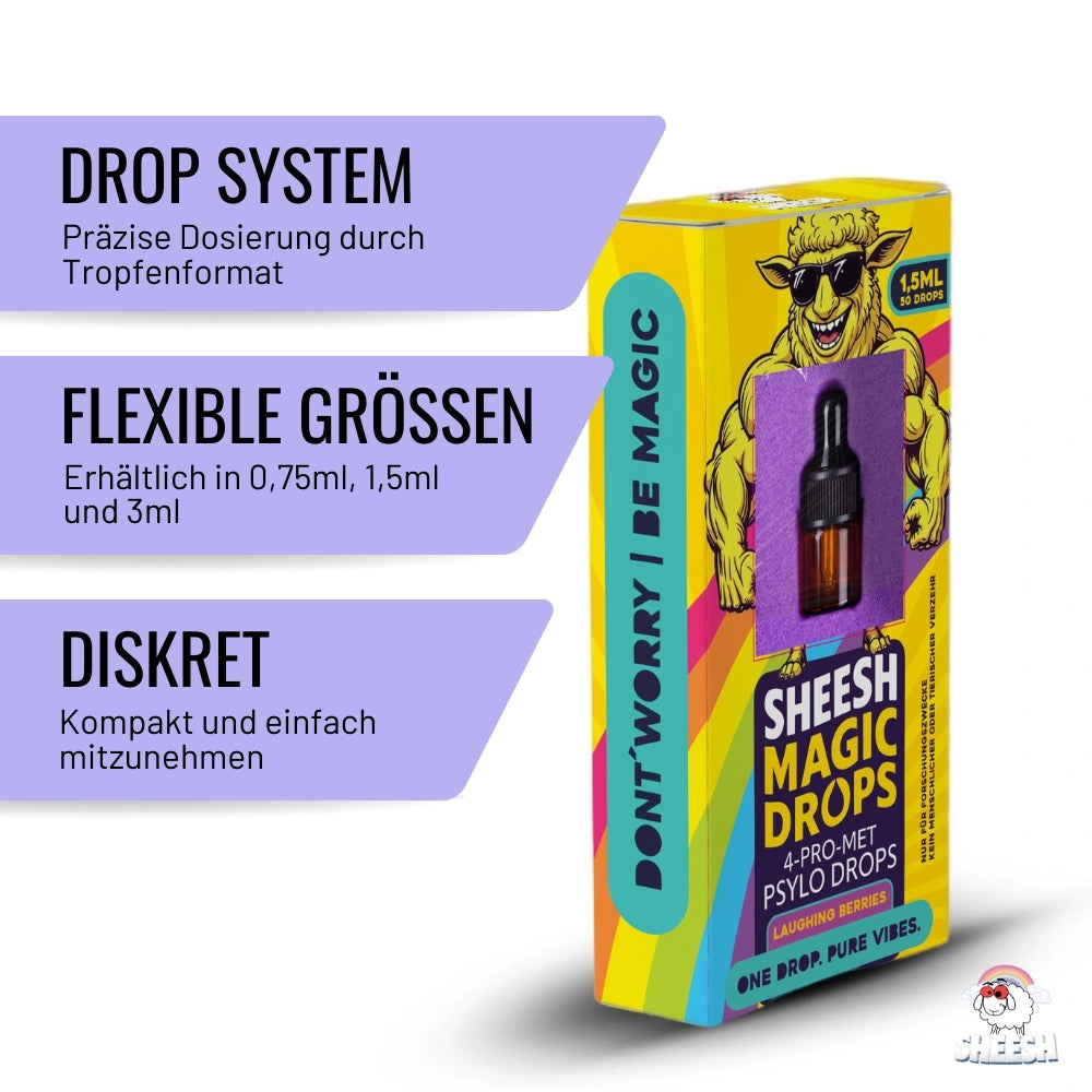 SHEESH - Magic Drops - Laughing Berries - 4-Pro-MET