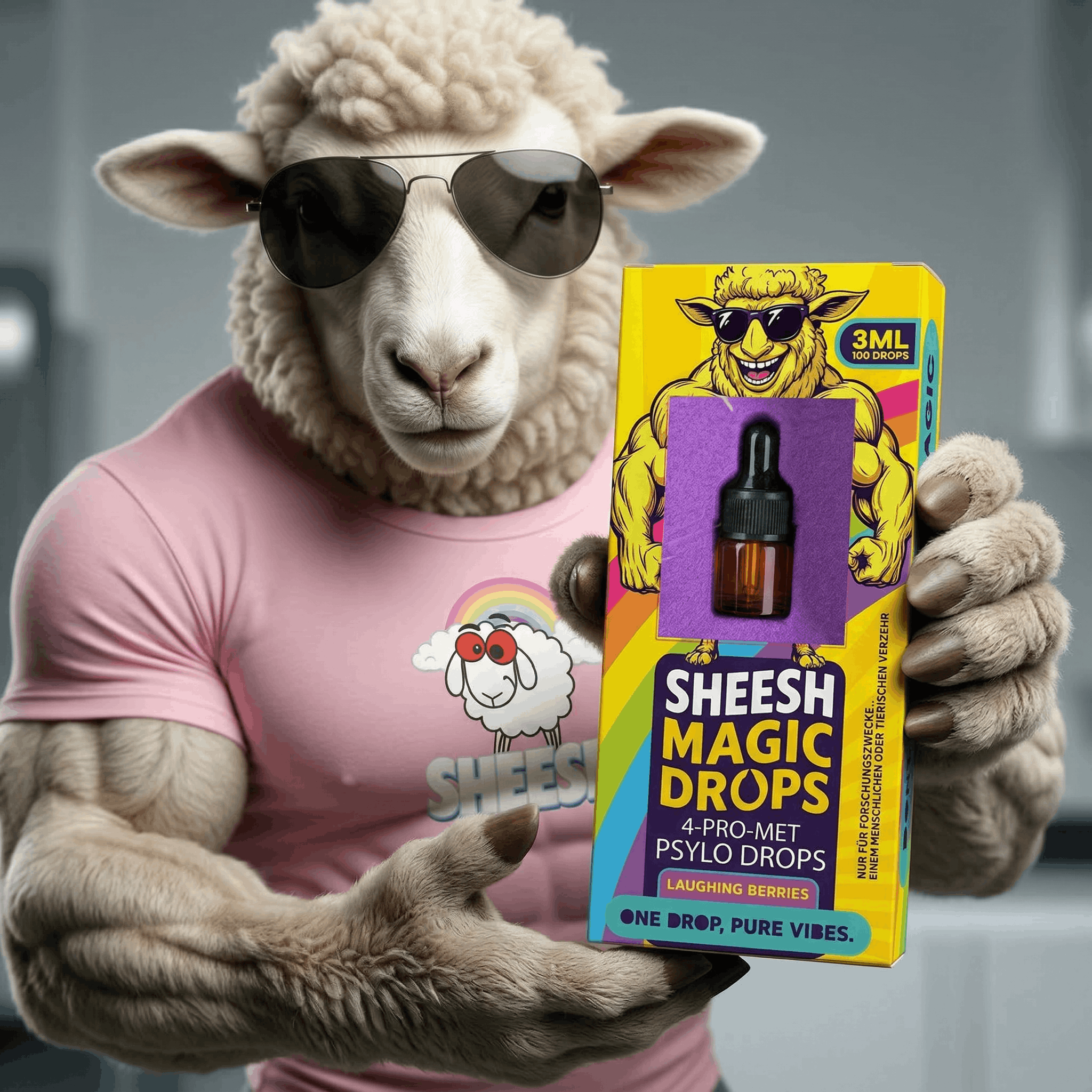 SHEESH - Magic Drops - Laughing Berries - 4-Pro-MET