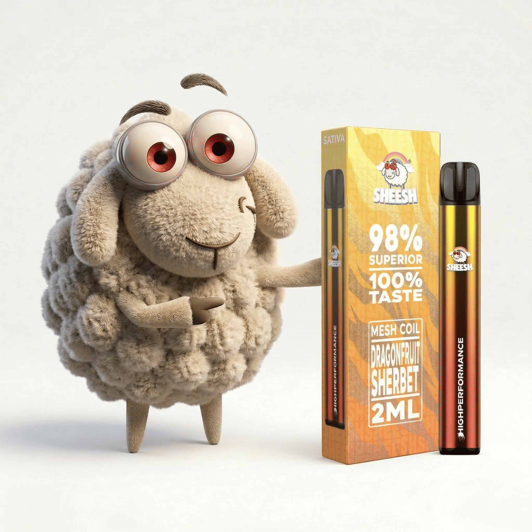 SHEESH - True Taste Line - Dragonfruit Sherbet - Superior Vape