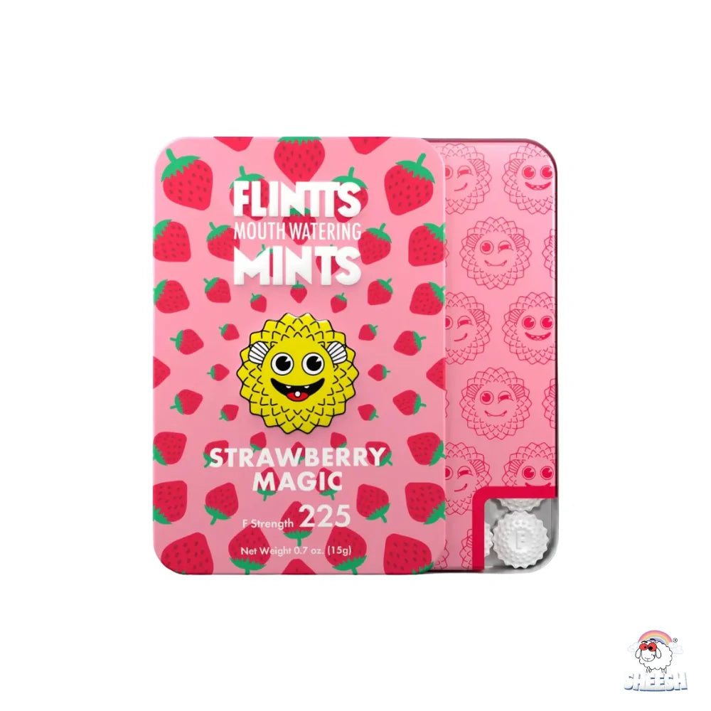 Flintts Mouth Watering Mints - Strawberry Magic - bubatzlegal24