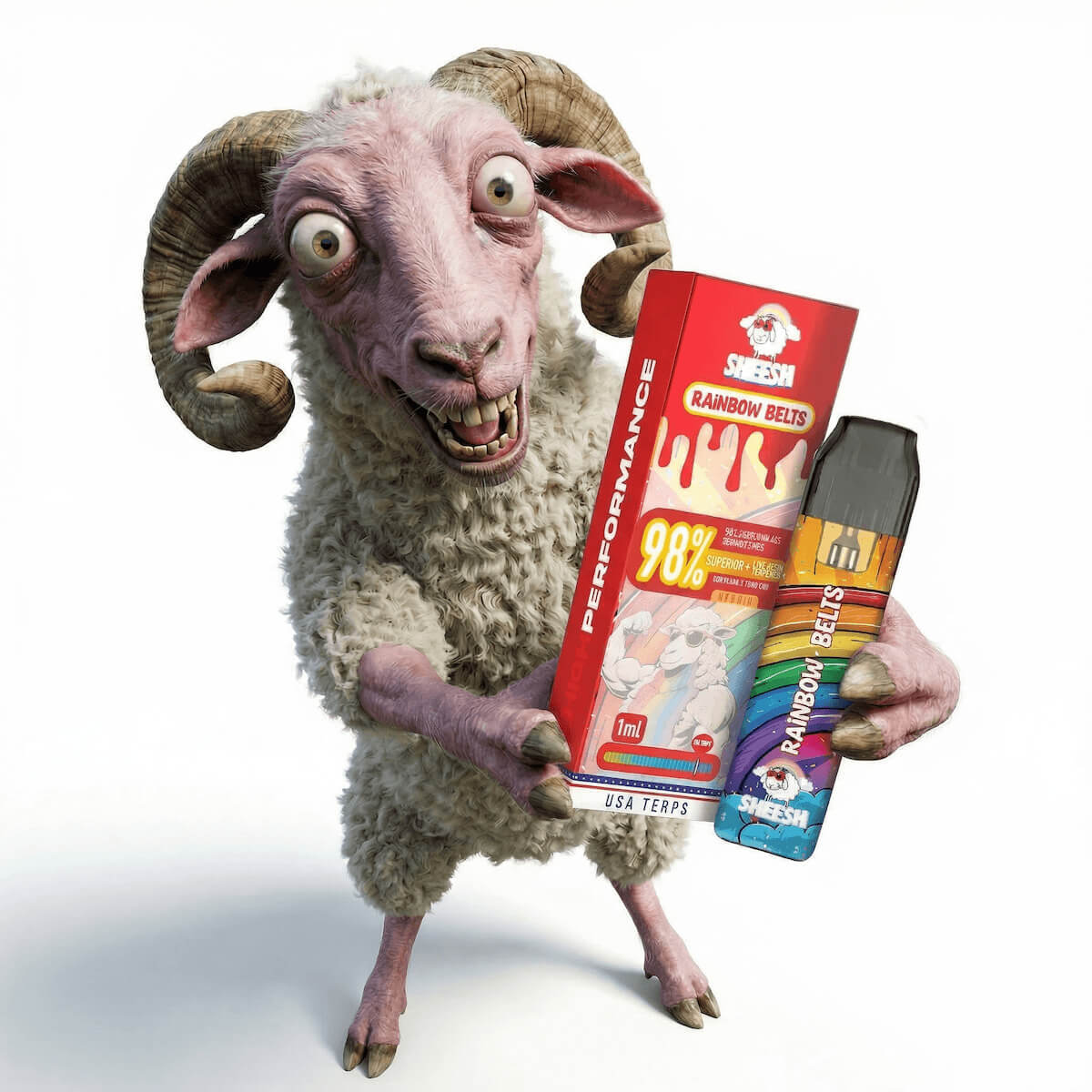 Superior Vapes - Rainbow Belts - 1ml - bubatzlegal24