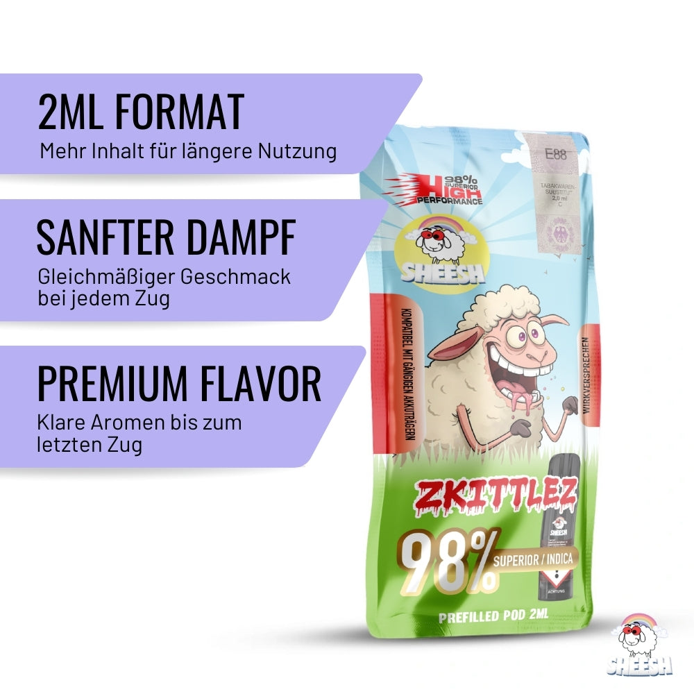 SHEESH - Signature Pod - Zkittlez - Superior