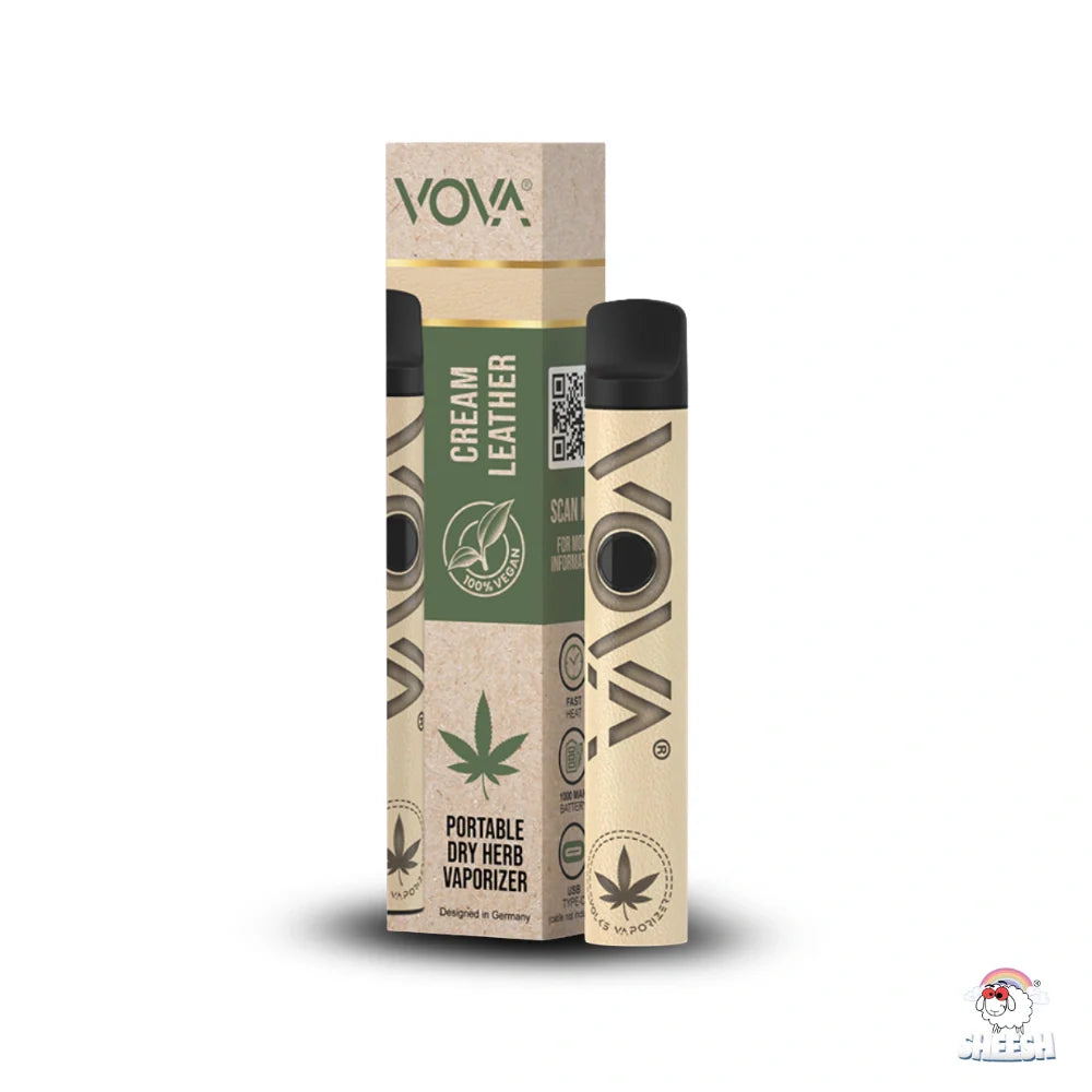 VOVA - Vaporizer - Cream Leather - bubatzlegal24