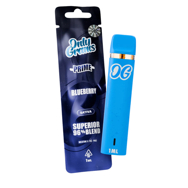 OnlyGrams - Blueberry - Superior Blend - Einweg Vape