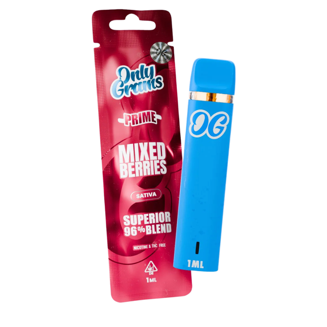 OnlyGrams - Mixed Berries - Superior Blend - Einweg Vape