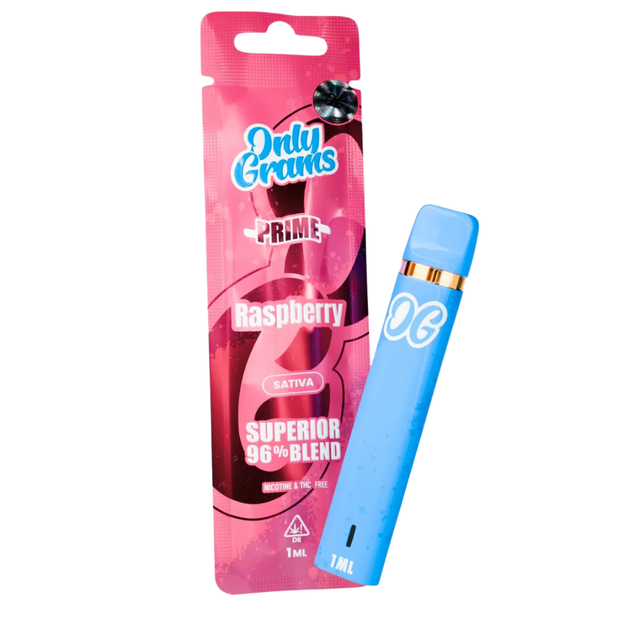 OnlyGrams - Raspberry - Superior Blend - Einweg Vape