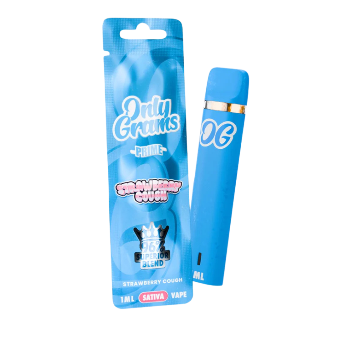 OnlyGrams - Strawberry Cough - Superior Blend - Einweg Vape