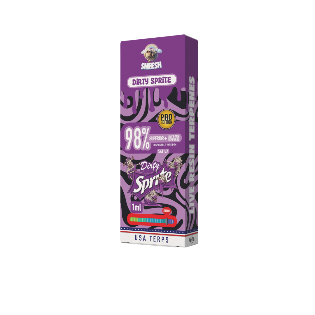 SHEESH Superior Pro Edition - Dirty Sprite - 1ml Einweg Vape