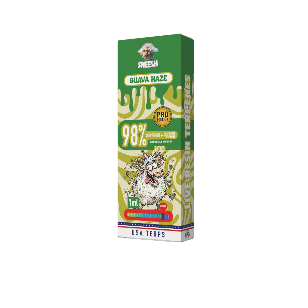 SHEESH Superior Pro Edition - Guava Haze - 1ml Einweg Vape